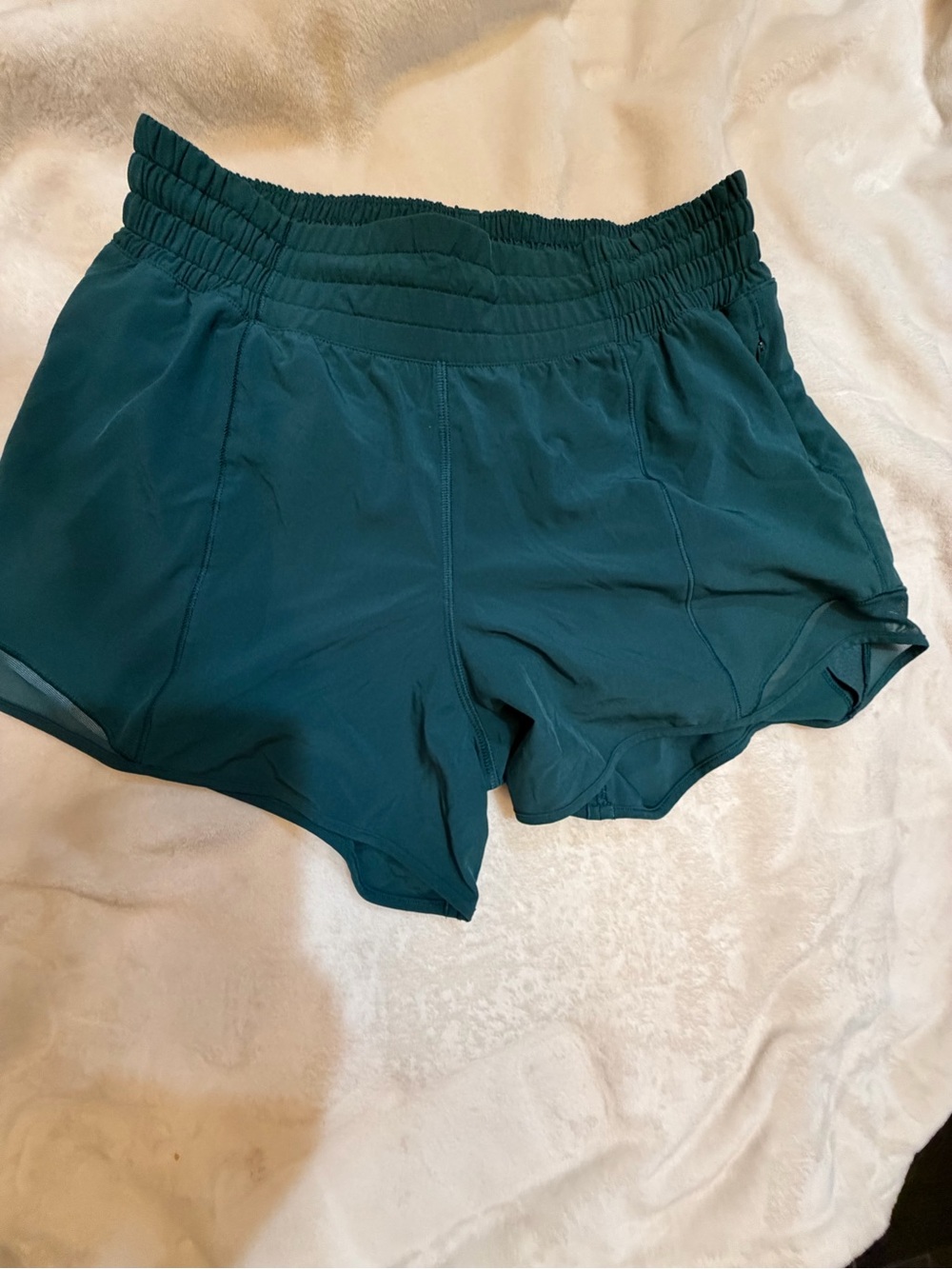 Women’s Athletic Shorts - Dark Green